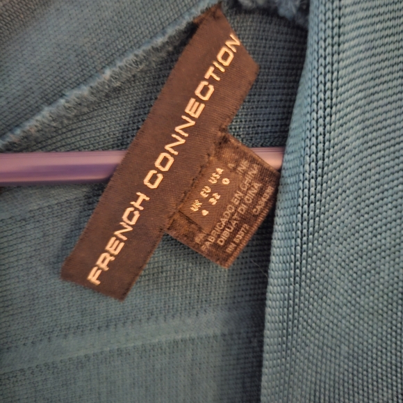 French Connection Teal Dress - Picture 2 of 5